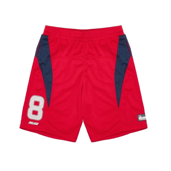 PALACE SKATEBOARDS MESH TEAM SHORT In RED MEN’S SIZE LARGE Deadstock - Picture 1 of 7